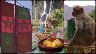 VANLIFE Marokko V  OuzoudWasserfall und Berberaffen  Beste Tajine ever [upl. by Hazel855]