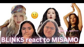 BLINKS react to MISAMO quotIdentityquot MV  WOW  Added to playlist [upl. by Feldman]