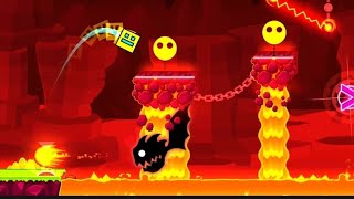 Geometry Dash level 21 Fingerdash all coins [upl. by Anelaj]