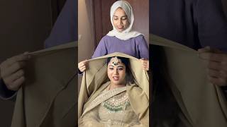 Bridal hijab rolling tutorial 🤍 bridalhijab bridalhijabtutorial bridalmakeup hdmakeup music [upl. by Kristyn485]