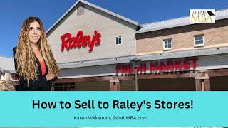 How to Sell to Raleys  Become Raleys Approved Vendor  Sell Products to Raleys  Raleys Supplier [upl. by Afrika]