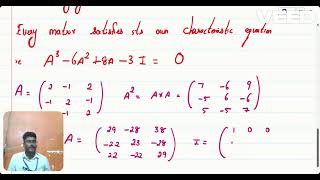 Cayley Hamilton Theorem [upl. by Bergwall]