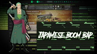 How To Make Japanese Boom Bap Beats 2024  FL Studio Tutorial [upl. by Varhol]