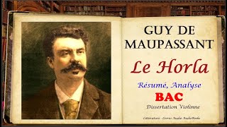 Guy de Maupassant Le Horla  Résumé Analyse Livre audio [upl. by Imelida650]