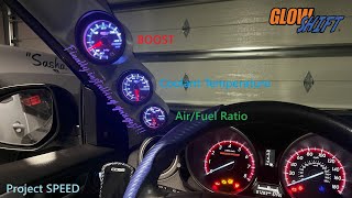 GlowShift Gauge Full Install 2012 Mazdaspeed 3 [upl. by Ziul]