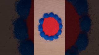 easy rangoli design rangoli diwali youtubeshorts viralshorts [upl. by Fortune]