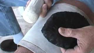 Flintknapping  Beginners Part 3 [upl. by Aiam]