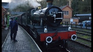 Severn Valley Railway Festive Timetable Monday 2nd January 2017 [upl. by Einnep]