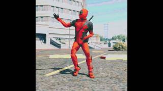 GTA 5 DEADPOOL  GTA 5 EMOTE  GTA 5 FUNNY  GTA 5 AMINATION  GTA 5 MODS [upl. by Baptista]