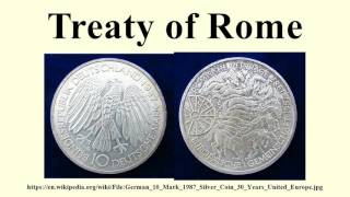 Treaty of Rome [upl. by Alver]