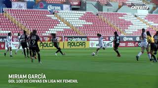 100 gritos de gol rojiblancos en la Liga MX Femenil [upl. by Esnofla841]