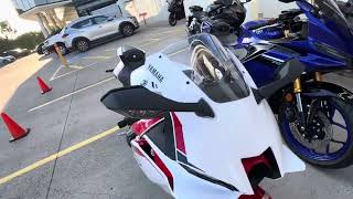 Yamaha YZFR9 First Look In The Flesh [upl. by Brady]