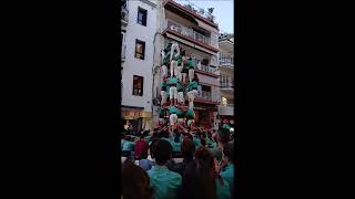 Castellers en Sitges Catalunya [upl. by Drauode]