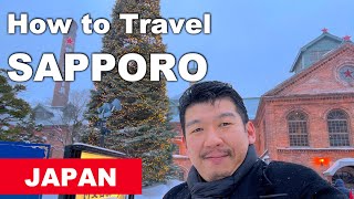 Sapporo Travel  What to Do amp Eat in Sapporo Winter Travel Tips❄️ Hokkaido Japan [upl. by Eolhc]