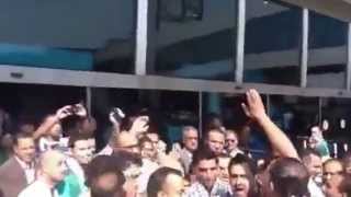 The arrival of Mohammed Assaf Cairo airport [upl. by Nariko262]