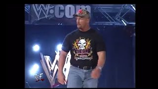 Stone Cold Steve Austin Entrance Pop Returns to WWE Raw 9252000 [upl. by Madel]