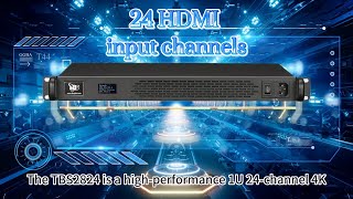 24Channel 4K HDMI Video Encoder  TBS2824 H265H264  Ultimate Streaming Solution [upl. by Esinned]