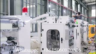 Good price big diameter maxi roll kitchen towel paper making machine [upl. by Kilby]