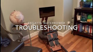 Ergatta Waterrower Troubleshooting Steps [upl. by Arihsak]