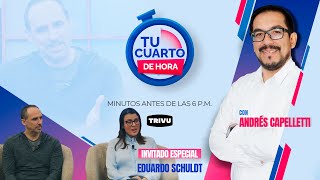 Eduardo Schuldt en Tu Cuarto de Hora⏱️ [upl. by Eimyaj]