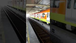 Tren CAF FE10 en Lomas Estrella Línea 12 CDMX [upl. by Lynus94]