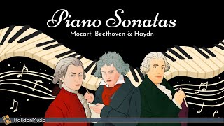 Piano Sonatas Mozart Beethoven Haydn [upl. by Nikoletta]