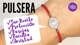 PULSERA HERMOSA FACIL DE HACER PULSERA EN HILOBRACELETS [upl. by Bob]