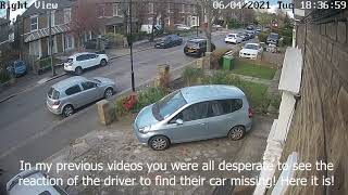 Caught on CCTV  CAR TOWED Watch drivers reaction  car gone [upl. by Kerekes200]