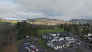 Birds Eye view of Brynhyfryd Builth Wells Powys  Shaw healthcare [upl. by Earised]