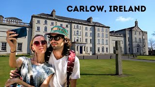 CARLOW TOWN IRELAND WALKING TOUR OCT 2024 [upl. by Ainessey]