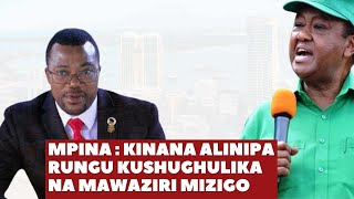 Luhaga Mpina Kuwaburuza Mahakamani Spika Bashe na Mwiguli Akumbuka Wito Alopewa na Kinana [upl. by Abe647]