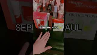 SEPHORA HAUL preppyyyskincareskincareproductspreppyproductsmakeuppreppyhaul [upl. by Jotham189]