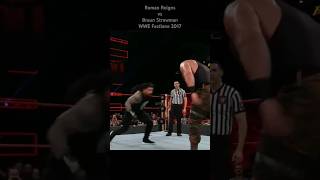 Roman Reigns vs Braun Strowman WWE Fastlane 2017 [upl. by Africa]