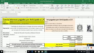 Intereses pagados por anticipado a Largo Plazo [upl. by Yetti]