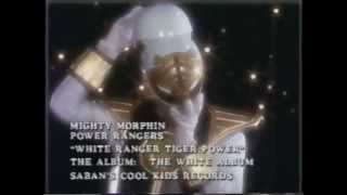 Mighty Morphin Power Rangers quotWhite Ranger Tiger Powerquot Music Video [upl. by Inverson931]