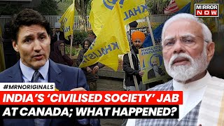 AntiIndia Protest in Canada News  PM Modis Violent Imagery On Streets  Heres How MEA Reacted [upl. by Neesay832]