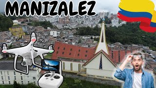 Manizales desde las ALTURAS por un drone Phantom 4 Pro DJI [upl. by Morrell]