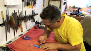 Schroeder Guitars How to notch saddles [upl. by Remus]