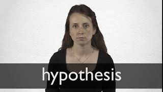 How to pronounce HYPOTHESIS in British English [upl. by Kolnos747]