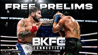 🔴 LIVE BKFC 61 Prelims  Full Bare Knuckle Fighting Championship Event on Fubo Sports boxing [upl. by Ydnamron]