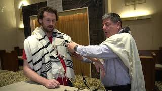 How to put on Tallit and Tefillin [upl. by Reppart643]