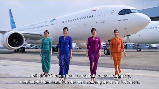 Garuda Indonesia  Dirgahayu Republik Indonesia ke75 [upl. by Eednarb256]