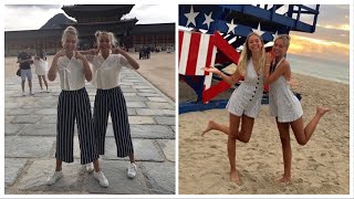 Lisa and Lena Musically Compilation  2017 Musicallys [upl. by Helbonnah]