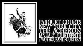 Parquet Courts  The Acheron 2014 Full Show [upl. by Bloch288]