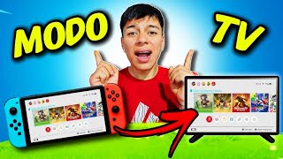 ✅Como Conectar La🔵NINTENDO SWITCH🔴A Una Televisión En 3 Pasos 2024 [upl. by Kohsa]