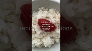 Easy umeboshi recipe ideas [upl. by Drofkcor648]