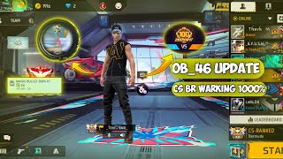 Free Fire Cs Rank Warking Hack 💥 100 Anti Blacklist Magic Bullet File 🔥Free Fire Headshot Panel OTG [upl. by Ellekcir]