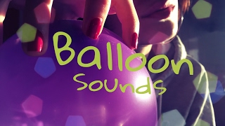 Playing with BALLOONS ASMR  ITA [upl. by Aifas880]