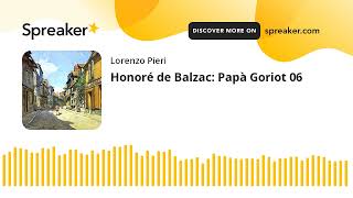 Honoré de Balzac Papà Goriot 06 [upl. by Narret922]