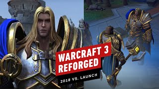 Are Reforged Graphics Good Yet  In Full 4v4 Glory  WC3  Grubby [upl. by Nnanerak]